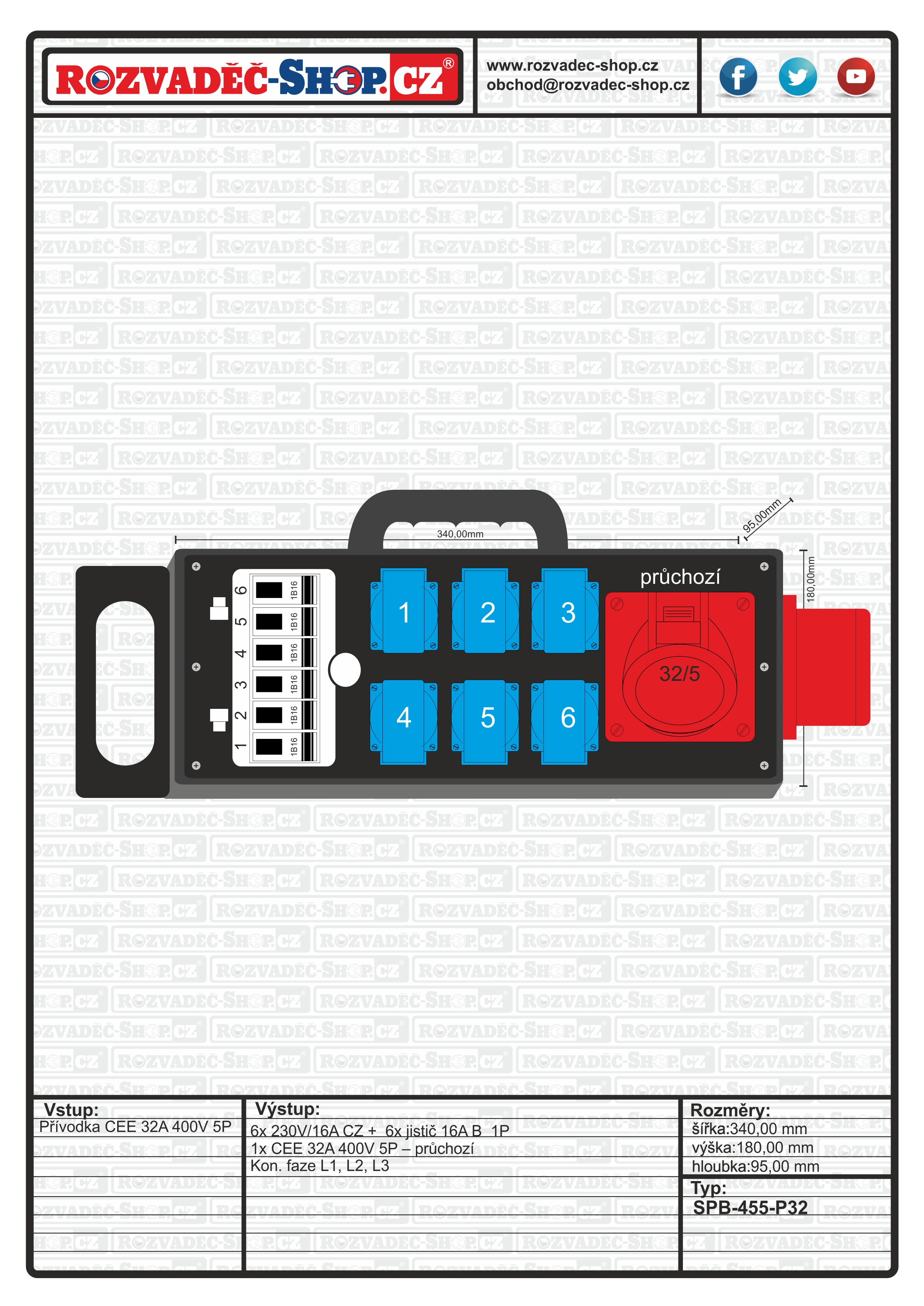 SPB-455-P32 